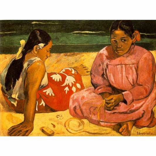 Dtoys - Jigsaw Puzzle - Impressionism - Gauguin : Tahitian Women on the Beach - 1000 Piece Jigsaw Puzzle