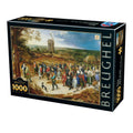 The Marriage Procession by Brueghel the Younger – 1000 Piece Jigsaw Puzzle (Dtoys)
