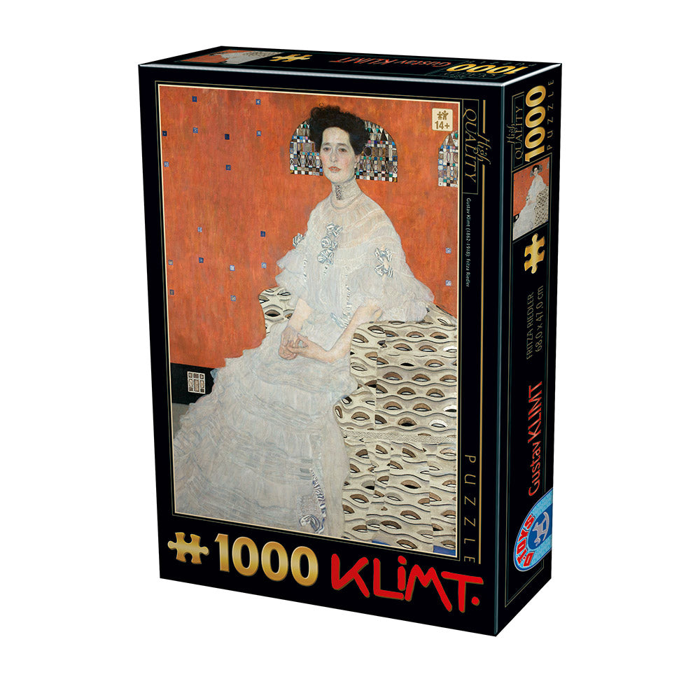 Fritza Riedler by Gustav Klimt – 1000 Piece Jigsaw Puzzle (Dtoys)