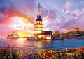 Maiden's Tower – 1000 Piece Jigsaw Puzzle (Art Puzzle)