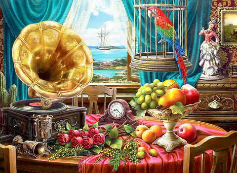 Still Life With Fruit – 1000 Piece Jigsaw Puzzle (Anatolian)