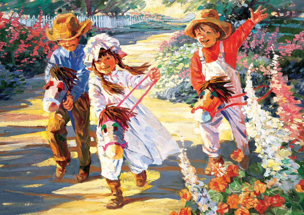 Giddy Up! – 500 Piece Jigsaw Puzzle (Art Puzzle)
