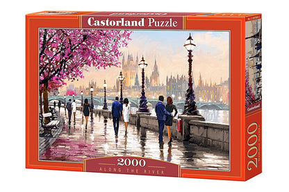 Castorland - Along the River - 2000 Piece Jigsaw Puzzle