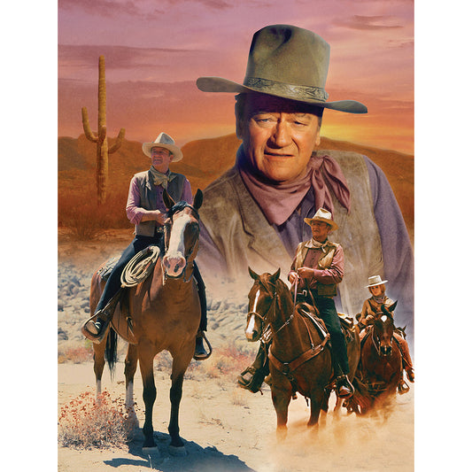 Master Pieces - John Wayne - The Cowboy Way - 1000 Piece Jigsaw Puzzle