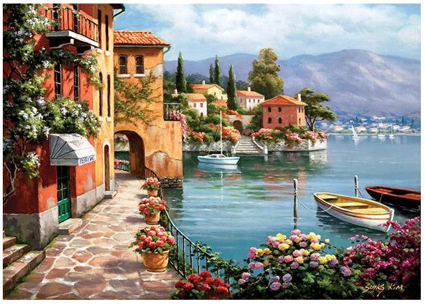 Villa De Lago – 1500 Piece Jigsaw Puzzle (Anatolian)