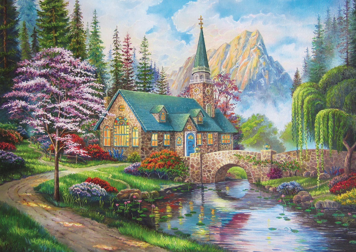 Woodland Seclusion – 500 Piece Jigsaw Puzzle (Trefl)
