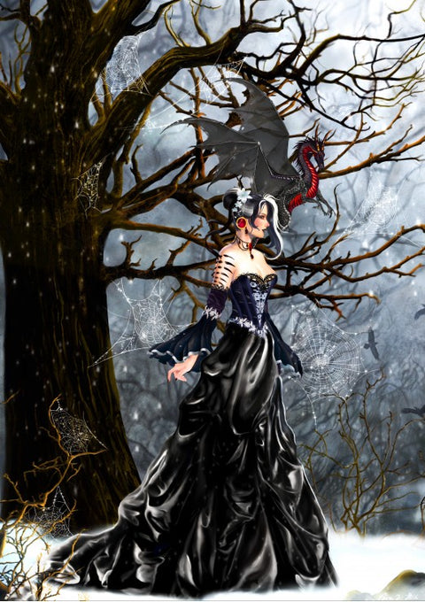 Queen of Shadows – 1000 Piece Jigsaw Puzzle (Bluebird Puzzle)