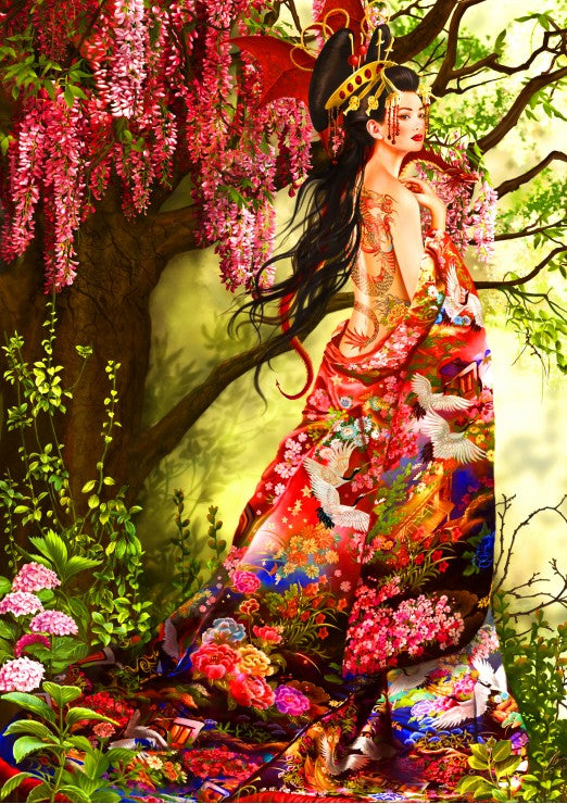 Silk – 1000 Piece Jigsaw Puzzle (Bluebird Puzzle)