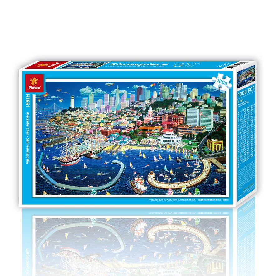 San Francisco – 1000 Piece Jigsaw Puzzle (Pintoo)