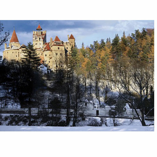DToys - Jigsaw Puzzle - Romania : Bran Castle - 500 Piece Jigsaw Puzzle
