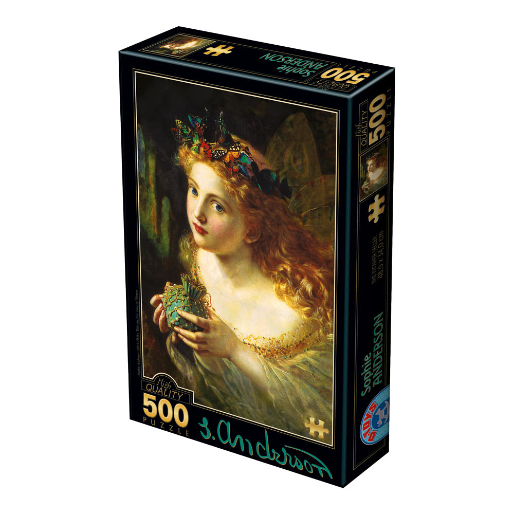 DToys - Sophie Anderson - Take the Fair Face of Woman - 1000 Piece Jigsaw Puzzle