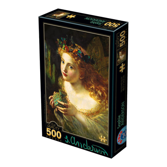 DToys - Sophie Anderson - Take the Fair Face of Woman - 1000 Piece Jigsaw Puzzle