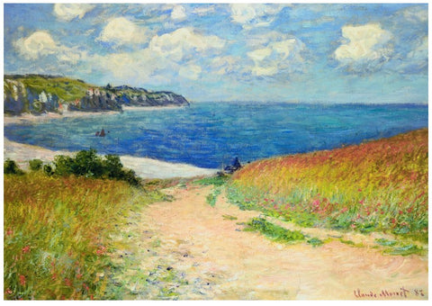 Path Through the Wheat Fields by Claude Monet – 1000 Piece Jigsaw Puzzle (Eurographics)