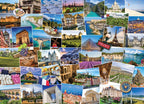 Globetrotter France – 1000 Piece Jigsaw Puzzle (Eurographics)