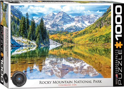 Eurographics - Rocky Mountain National Park - 1000 Piece Jigsaw Puzzle