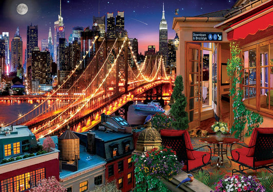 Art Puzzle - Brooklyn By Terrace - 1500 Piece Jigsaw Puzzle