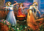 Fire Dance – 2000 Piece Jigsaw Puzzle (Art Puzzle)