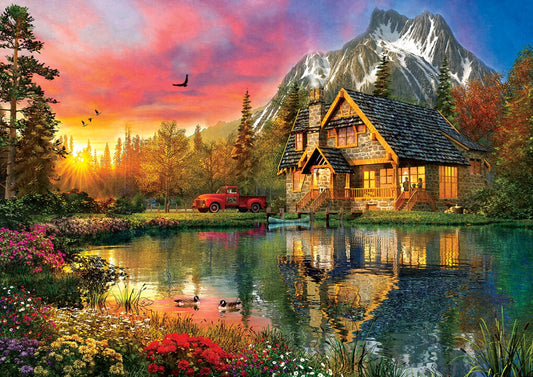Art Puzzle - Four Seasons In One Moment - 2000 Piece Jigsaw Puzzle