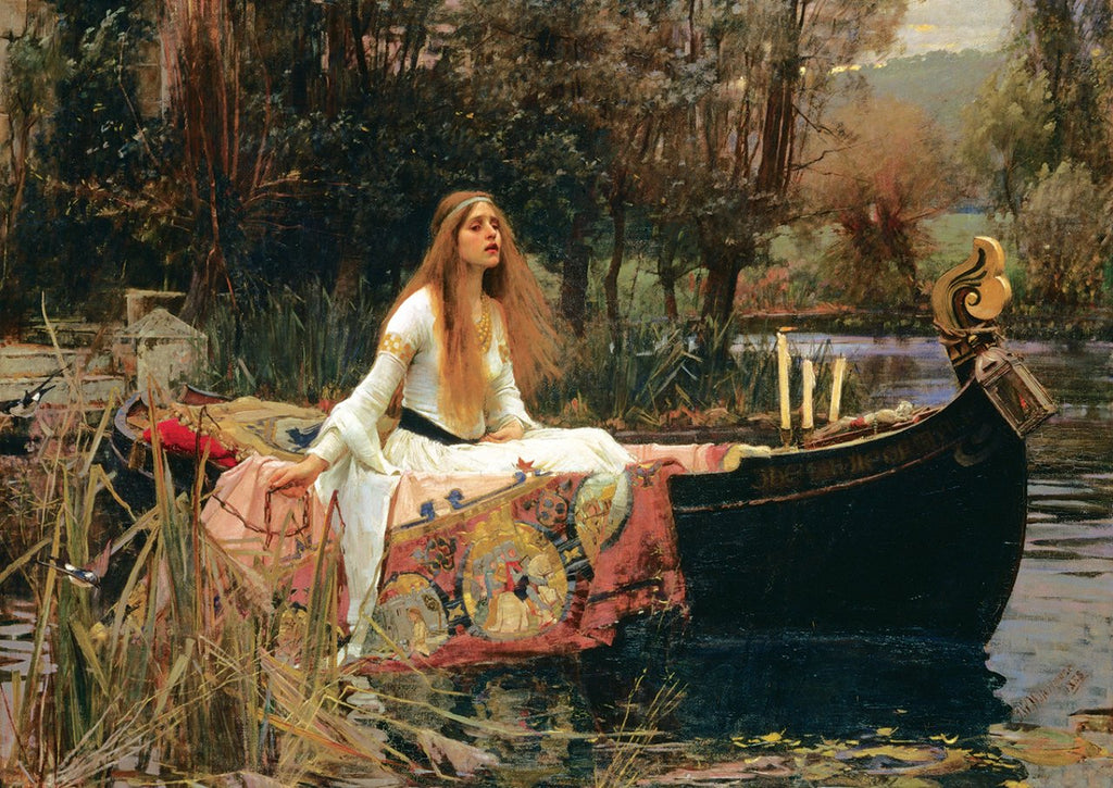 The Lady of Shalott, 1888 by John William Waterhouse – 2000 Piece Jigsaw Puzzle (Art Puzzle)