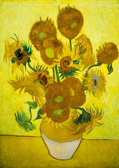 Bluebird Puzzle - Vincent Van Gogh - Sunflowers, 1889 - 1000 Piece Jigsaw Puzzle