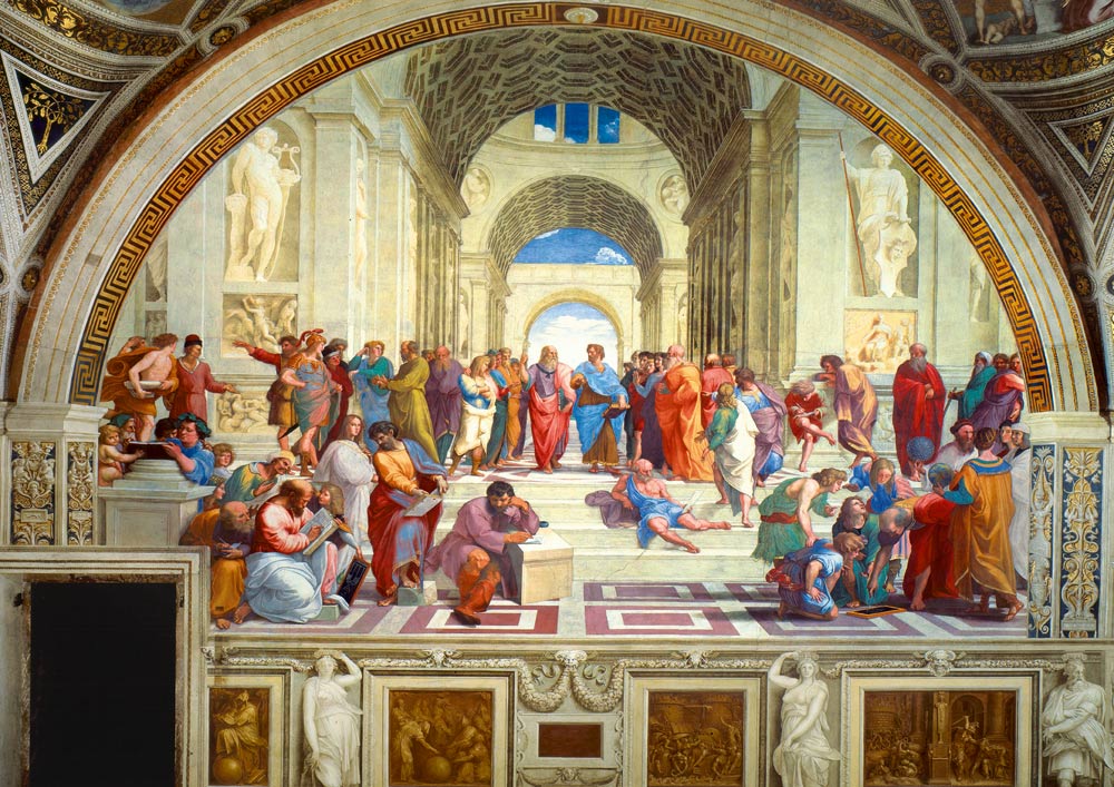 The School of Athens, 1511 by Raphael – 1000 Piece Jigsaw Puzzle (Bluebird Puzzle)