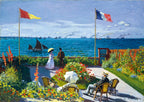 Garden at Sainte-Adresse, 1867 by Claude Monet – 1000 Piece Jigsaw Puzzle (Bluebird Puzzle)
