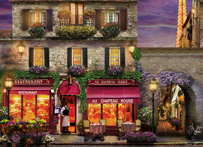 Eurographics - Restaurant au Chapeau Rouge - 1000 piece jigsaw puzzle