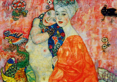 The Women Friends, 1917 by Gustave Klimt – 1000 Piece Jigsaw Puzzle (Bluebird Puzzle)
