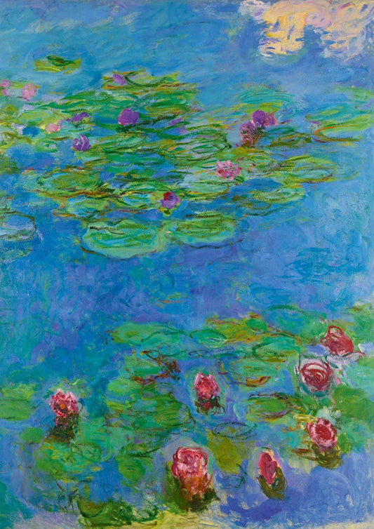 Bluebird Puzzle - Claude Monet - Water Lilies, 1917 - 1000 Piece Jigsaw Puzzle