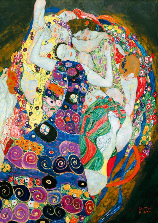 Bluebird Puzzle - Gustave Klimt - The Maiden, 1913 - 1000 Piece Jigsaw Puzzle