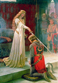 The Accolade, 1901 by Edmund Blair Leighton – 1000 Piece Jigsaw Puzzle (Bluebird Puzzle)