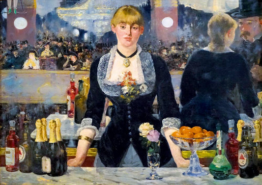 Bluebird Puzzle - Édouard Manet - A Bar at the Folies-Bergère, 1882 - 1000 Piece Jigsaw Puzzle