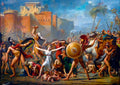 The Intervention of the Sabine Women, 1799 by Jacques-Louis David – 1000 Piece Jigsaw Puzzle (Bluebird Puzzle)