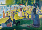 A Sunday Afternoon on the Island of La Grande Jatte, 1886 by Georges Seurat – 1000 Piece Jigsaw Puzzle (Bluebird Puzzle)