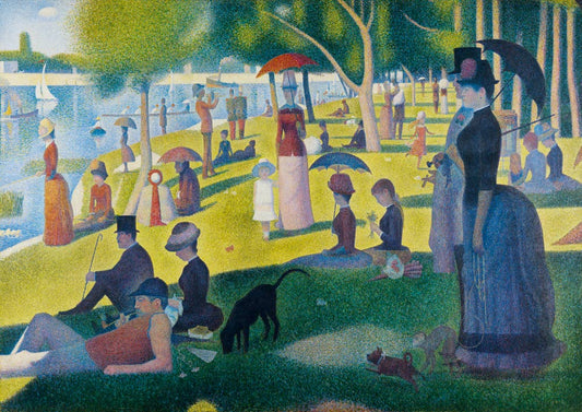 Bluebird Puzzle - Georges Seurat - A Sunday Afternoon on the Island of La Grande Jatte, 1886 - 1000 Piece Jigsaw Puzzle