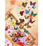 Butterflies – 500 Piece Jigsaw Puzzle (Art Puzzle)