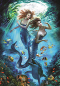 Mermaids – 500 Piece Jigsaw Puzzle (Art Puzzle)