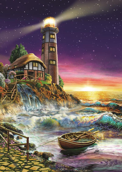 The Lighthouse – 500 Piece Jigsaw Puzzle (Art Puzzle)