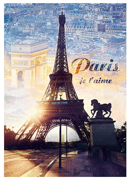 Paris, I love you – 1000 Piece Jigsaw Puzzle (Trefl)