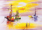 Evening Sun – 500 Piece Jigsaw Puzzle (Art Puzzle)