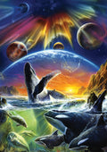 Orka Universe – 500 Piece Jigsaw Puzzle (Art Puzzle)