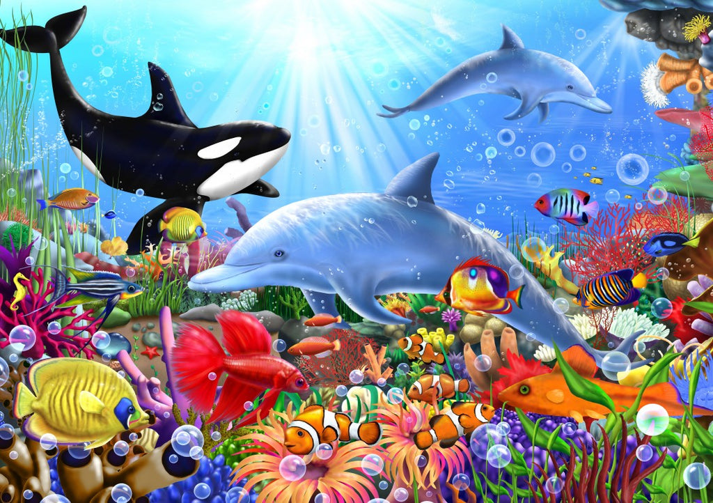 Bright Undersea World – 1500 Piece Jigsaw Puzzle (Bluebird Puzzle)