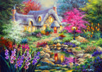 Cottage Pond – 1500 Piece Jigsaw Puzzle (Bluebird Puzzle)