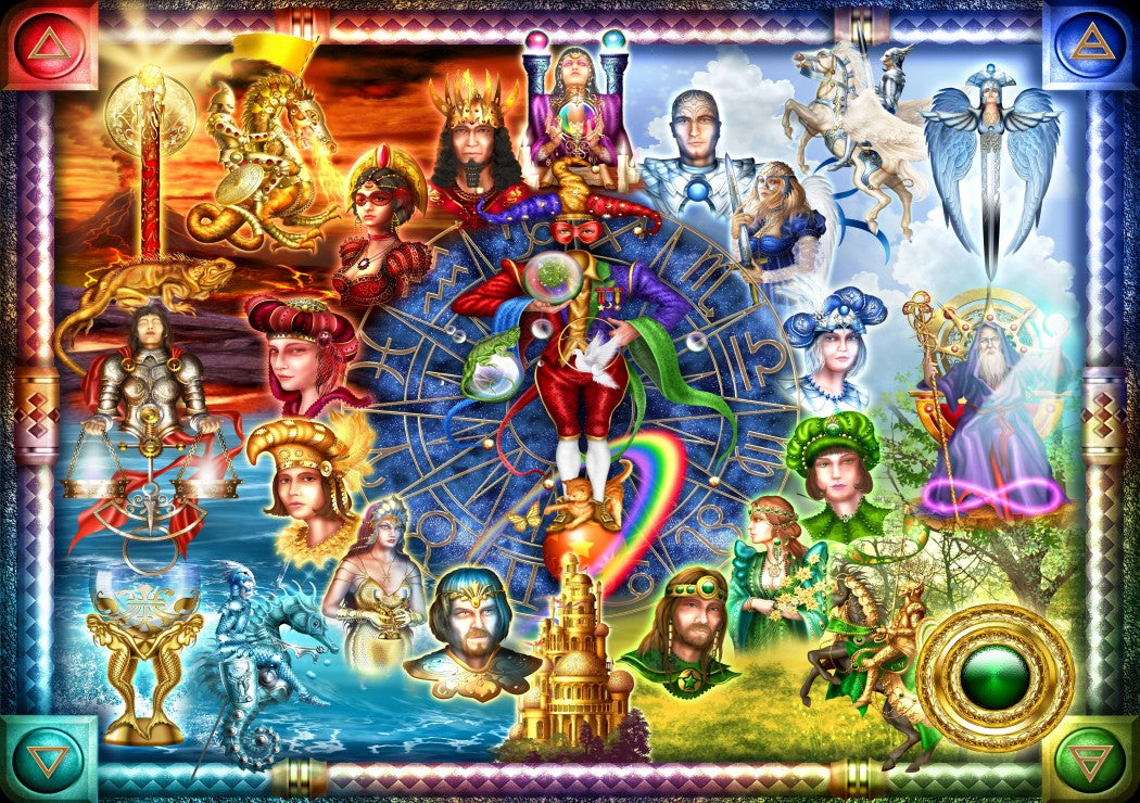 Tarot of Dreams – 1500 Piece Jigsaw Puzzle (Bluebird Puzzle)