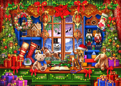 Bluebird Puzzle - Ye Old Christmas Shoppe - 2000 Piece Jigsaw Puzzle