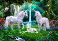 Rainbow Unicorn Family – 1000 Piece Jigsaw Puzzle (Bluebird Puzzle)