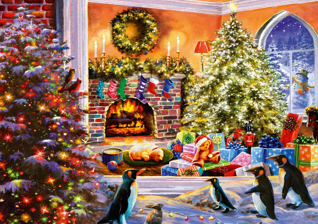 Bluebird Puzzle - A Magical View to Christmas - 1000 Piece Jigsaw Puzzle