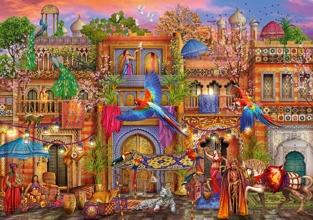 Arabian Street – 1000 Piece Jigsaw Puzzle (Bluebird Puzzle)