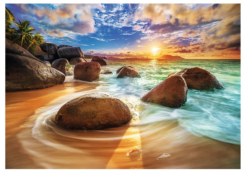 Trefl Samudra Beach, India 1000 piece jigsaw puzzle
