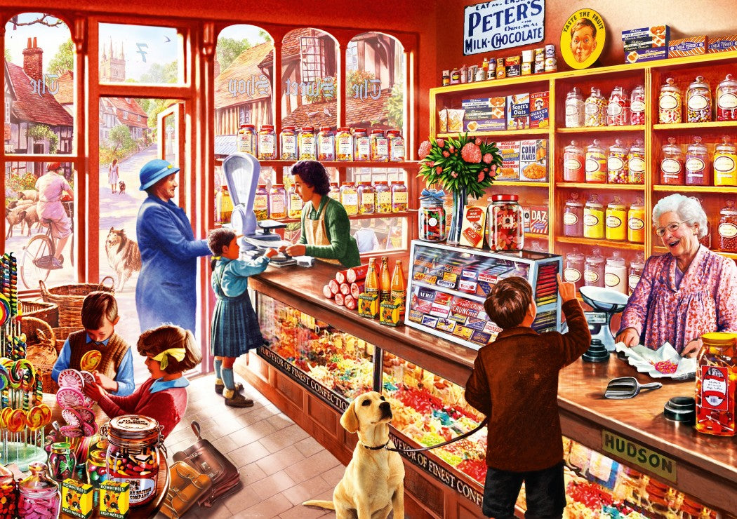 Sweetshop – 1000 Piece Jigsaw Puzzle (Bluebird Puzzle)